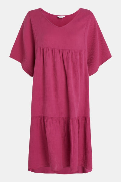 Penn&Ink N.Y - Musselin Kleid S24T1060 - in zwei Farben