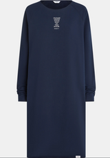 Penn&Ink N.Y - Sweatkleid navy / algue