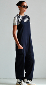 Penn&Ink N.Y - SUMMER LIMITED Jumpsuit navy
