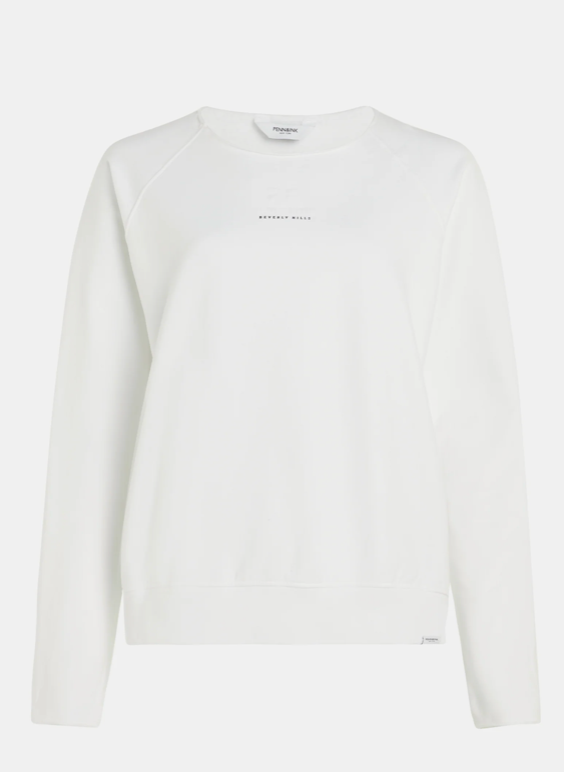 Penn & Ink. N.Y. Sweatshirt white / navy