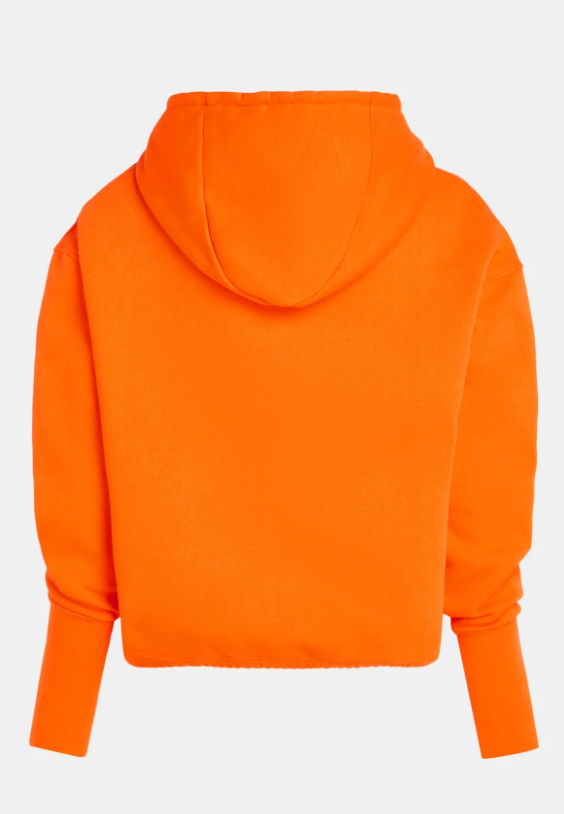 Penn&Ink N.Y - Hoodie print orange-blackish