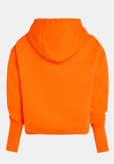 Penn&Ink N.Y - Hoodie print orange-blackish