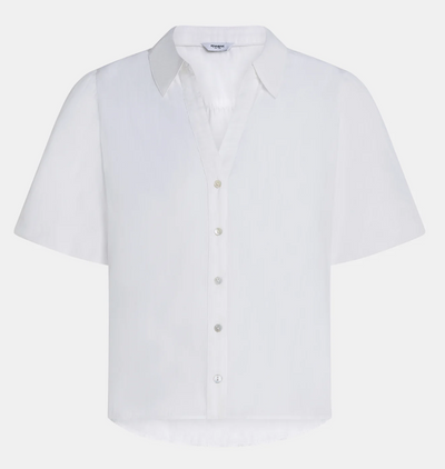 Penn&Ink N.Y -Blouse white Summer Collection 2025