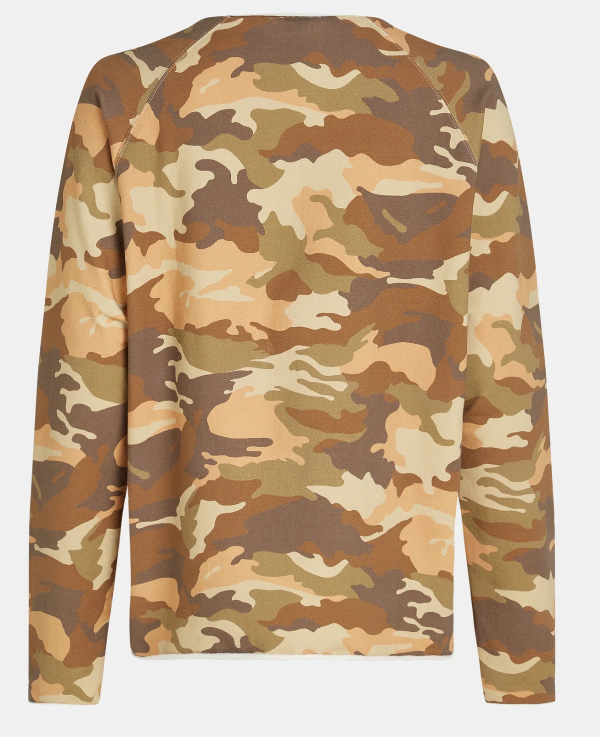 Penn&Ink N.Y - Sweater Print camouflage - white
