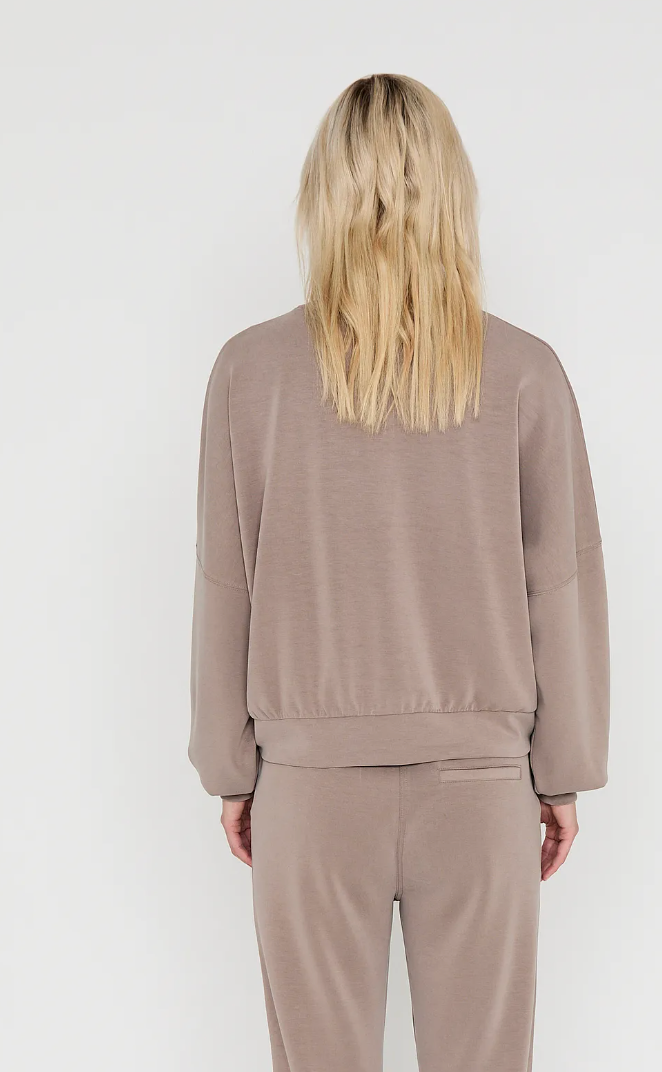 MSCW Collection Sweater Again Taupe und Brown 2025