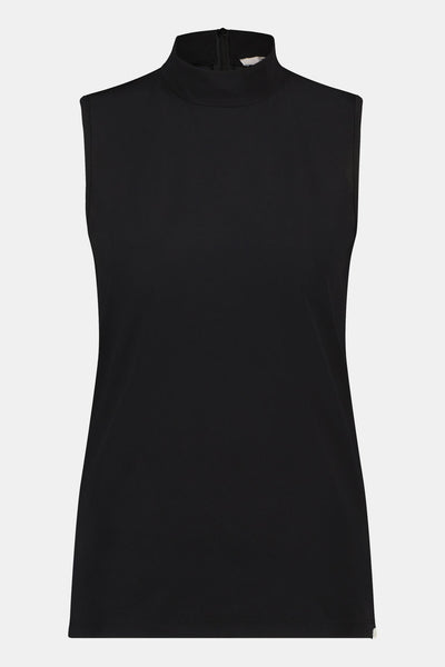 Penn&Ink N.Y - Top Holly Technical Wear mit hohem Kragen - Black