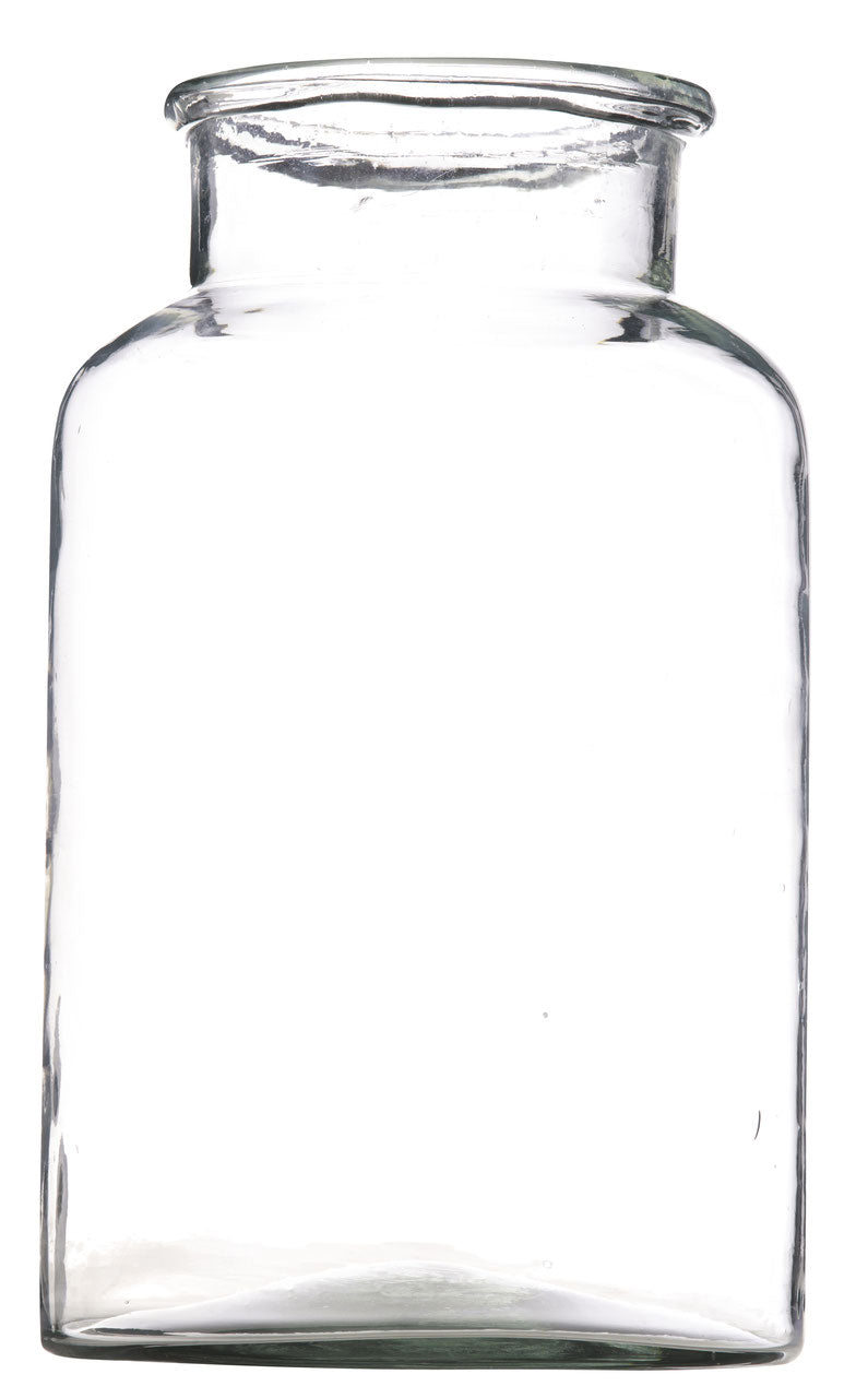 Madam Stoltz - breite Glas Vase AT6163 - 20x34