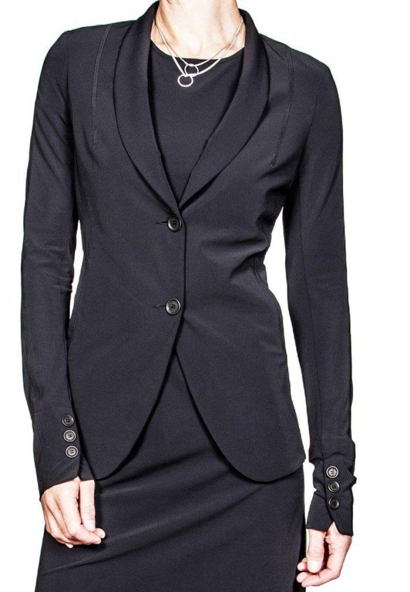 Penn & Ink N.Y - Blazer Long NOVA - Black